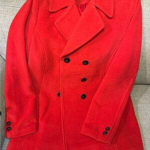 Chadwicks Womens Vibrant bright pink/Salmon Pea Coat